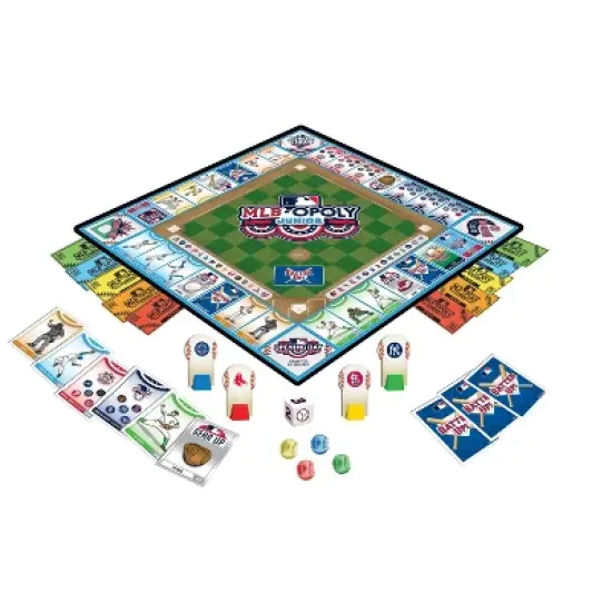 MasterPieces Opoly Kids & Family Board Games - MLB League Opoly Junior image {2}