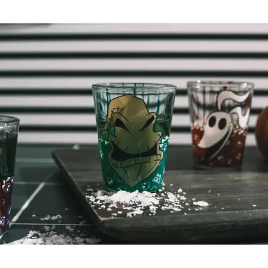 Silver Buffalo Disney The Nightmare Before Christmas 1.5-Ounce Mini Shot Glasses | Set of 4 image {7}