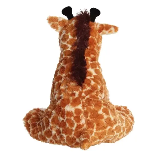 Aurora Medium Giraffe Cuddly Stuffed Animal Brown 12" image {3}