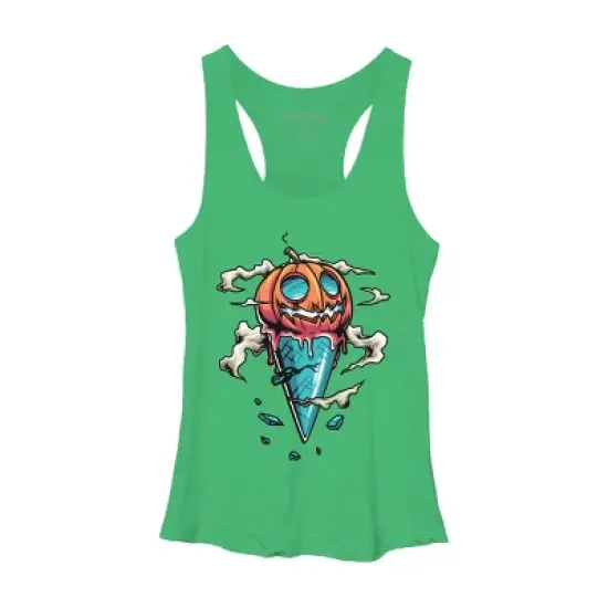 Women's Design By Humans Halloween By anggatantama Racerback Tank Top image {9}
