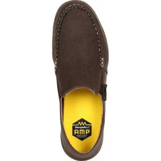 Men's Brown Georgia Boot Cedar Falls Driving Moccasin Size 13 image {5}