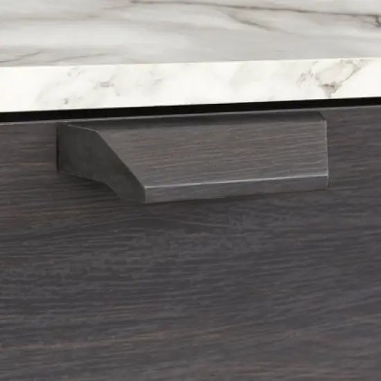 Keely Nightstand Charcoal Gray - Buylateral image {3}