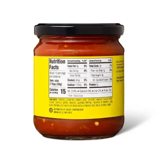 Mild Pineapple Peach Salsa 16oz - Good & Gather&trade; image {1}