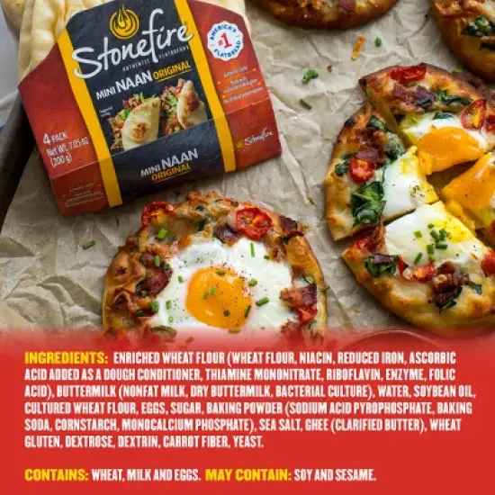 Stonefire Original Mini Naan - 8ct image {5}