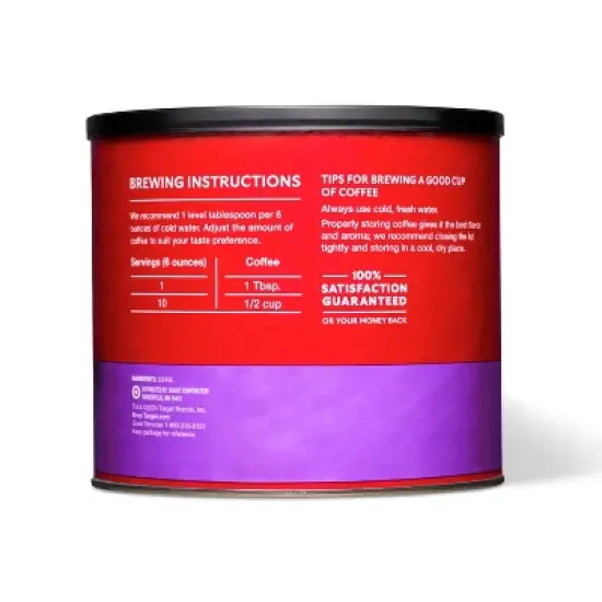 French Roast Medium-Dark Roast Ground Coffee - 22.6oz - Market Pantry&trade; image {2}