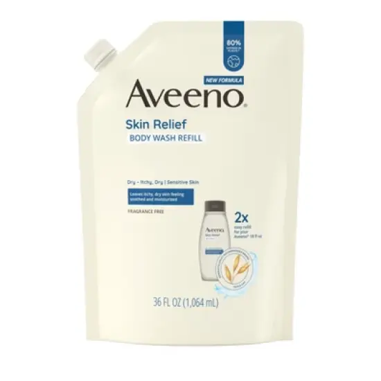 Aveeno Skin Relief Body Wash Refill - 36 fl oz image {7}