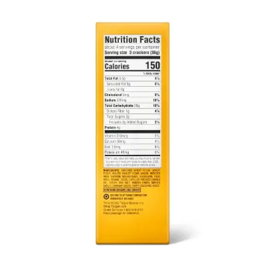 Flatbread Crackers Everything Seasoned - 5oz - Good & Gather&trade; image {2}