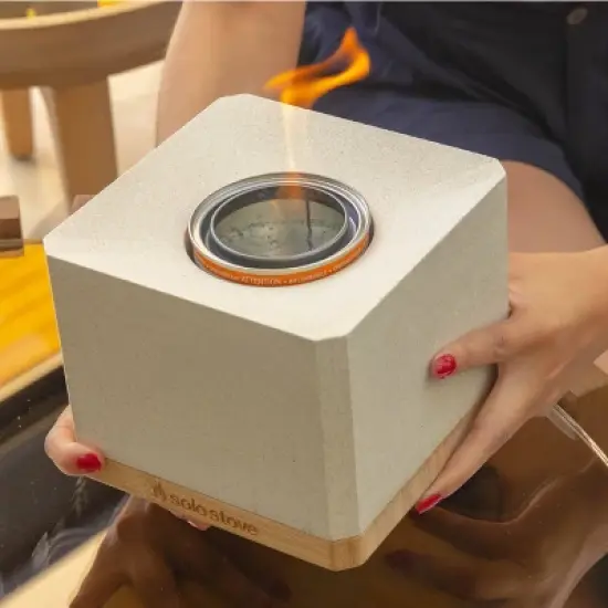 Solo Stove 6" Cube Firebowl Tabletop Fireplace image {6}