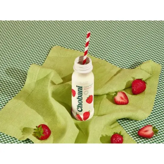 Chobani Strawberry Greek Yogurt Drink - 7 fl oz image {3}