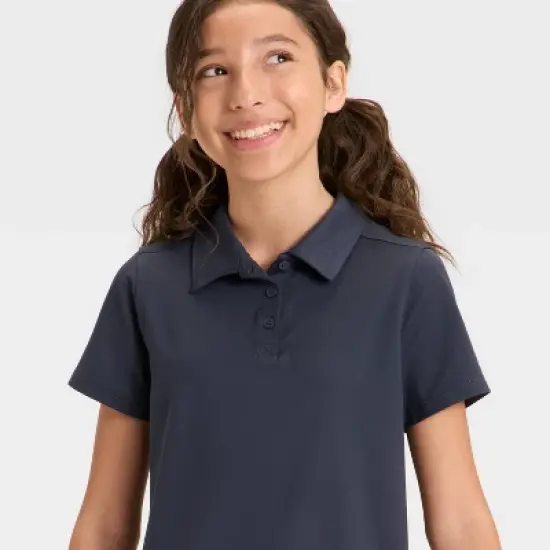 Girls' Uniform Polo T-Shirt - All In Motion&trade; image {2}