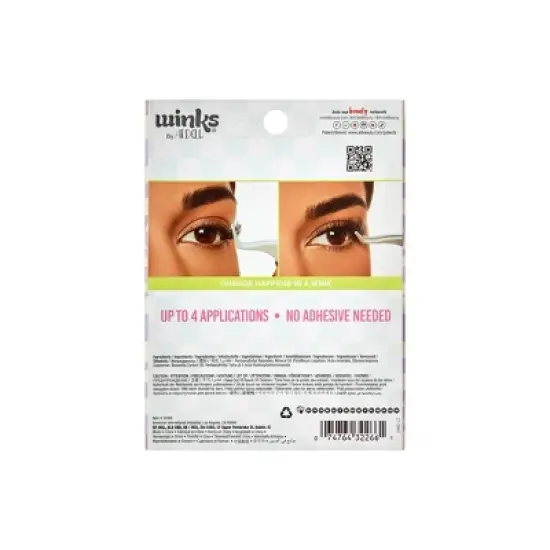 Ardell Winks Press-On Natural and Applicator False Eyelashes - 30ct image {1}
