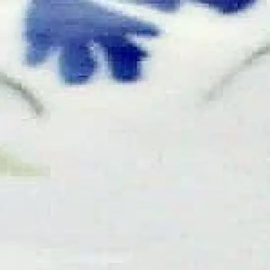 Blue Rose Polish Pottery 11E WR Scallop Dish image {2}