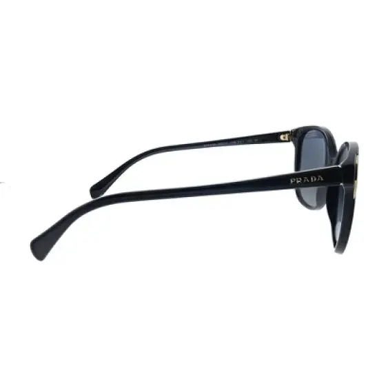 Prada Conceptual PR01OS 1AB5W1 Womens Square Polarized Sunglasses Black 55mm image {2}