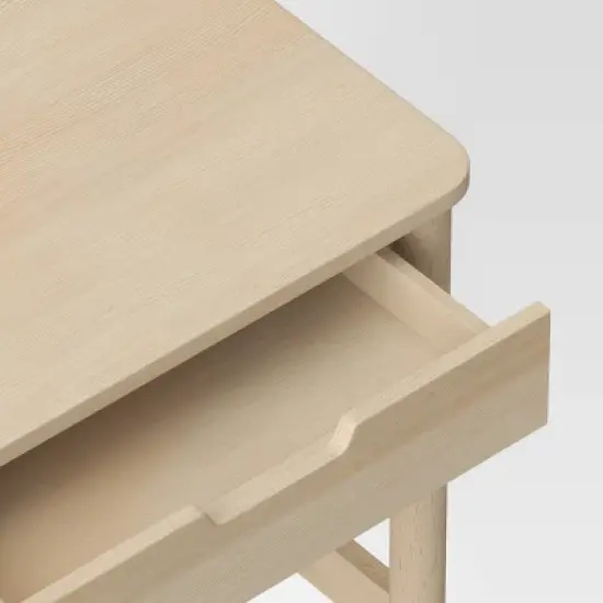 Scandi Desk with Drawers Natural - Room Essentials&trade; image {4}