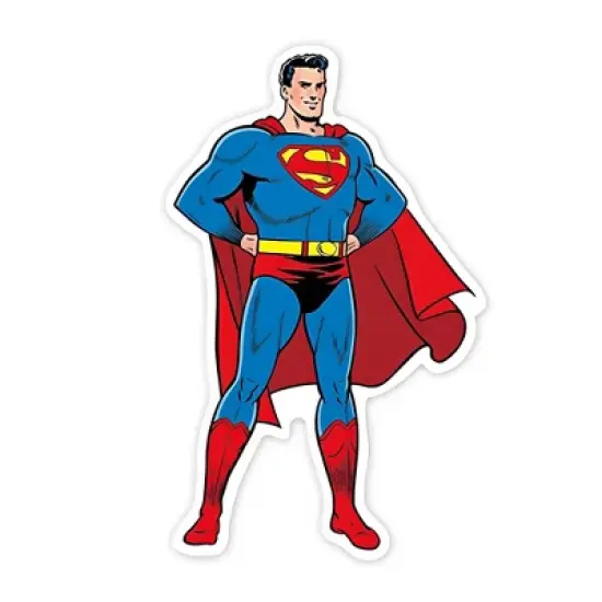 DC Collectibles Superman Magnetic Action Set, 2 Sheets image {2}