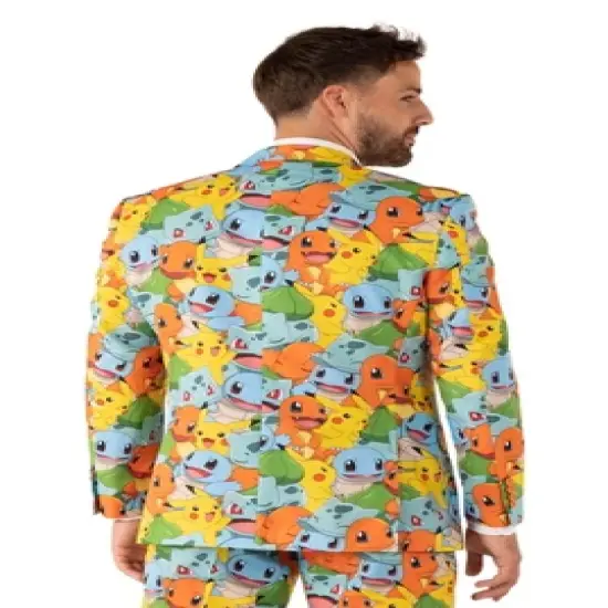 OppoSuits Men's Suit - Pok&eacute;mon - Multicolor image {1}