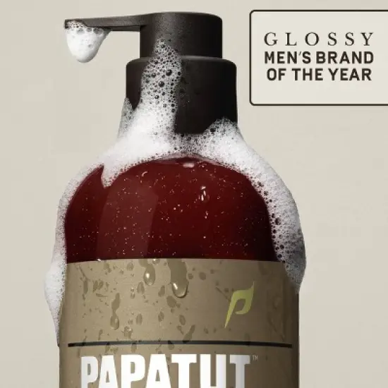 Papatui Men's Sulfate-Free Exfoliating and Hydrating Coconut Oil Body Wash - Cedar Sport - 28 fl oz image {5}