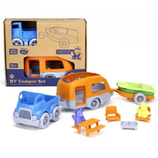 Green Toys Eco-Friendly RV Camper Set image {2}