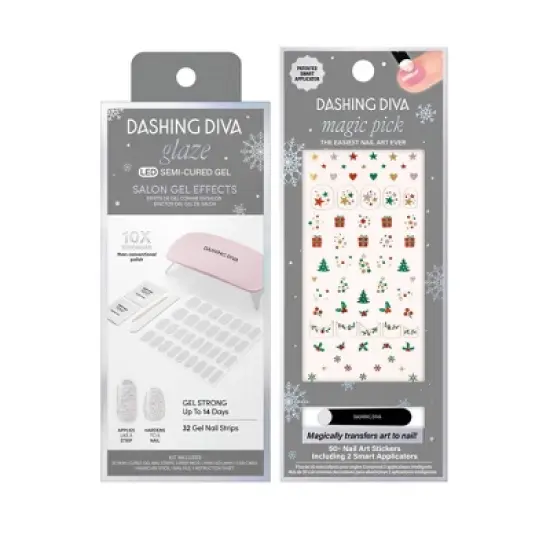 Dashing Diva Glaze Starter Nail Art Gummy Bear + Magic Pick Nail Art - Under the Tree - 32ct image {9}