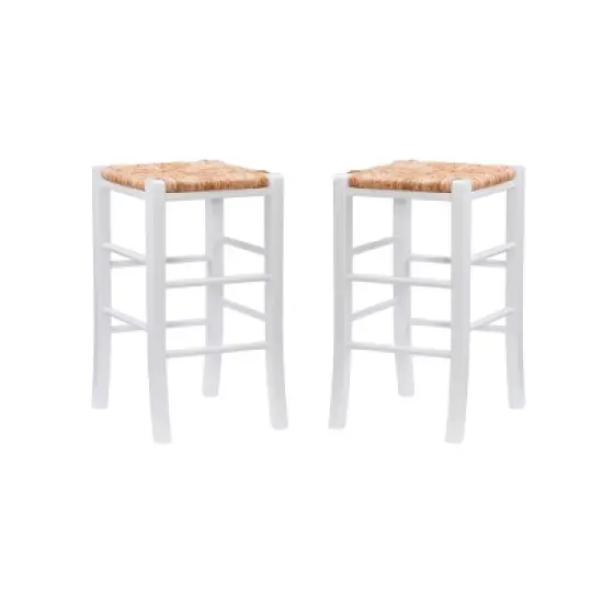 Set of 2 Gianna Backless Counter Height Barstools - Linon image {11}