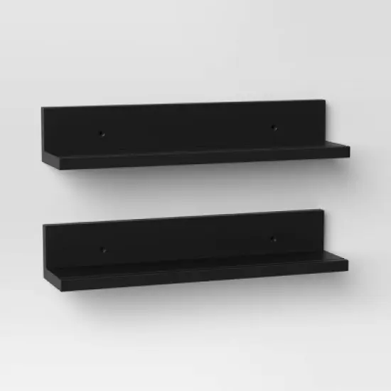 15" Wall Shelf Picture Ledge 2pk - Room Essentials&trade; image {3}