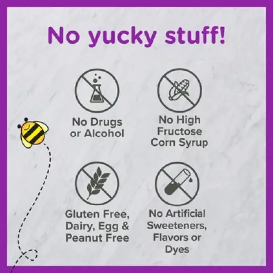 Zarbee's Kid's Cough + Immune Daytime for Age 2-6 with Honey, Vitamin D & Zinc - Mix Berry - 4 fl oz image {2}