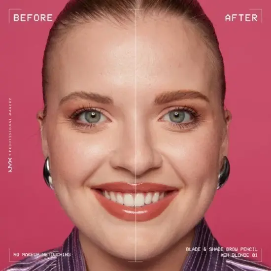 NYX Professional Makeup Brow Blade & Shade Nano Mechanical Brow Pencil - 0.002oz image {3}