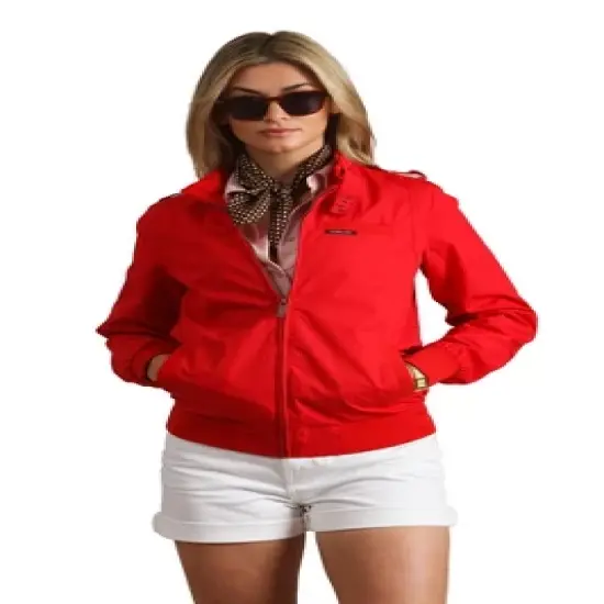 Members Only Women's Classic Iconic Racer Jacket ( Slim Fit ) image {13}