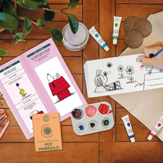 Garden Republic Jr. Peanuts Paint and Grow Starter Kit image {1}