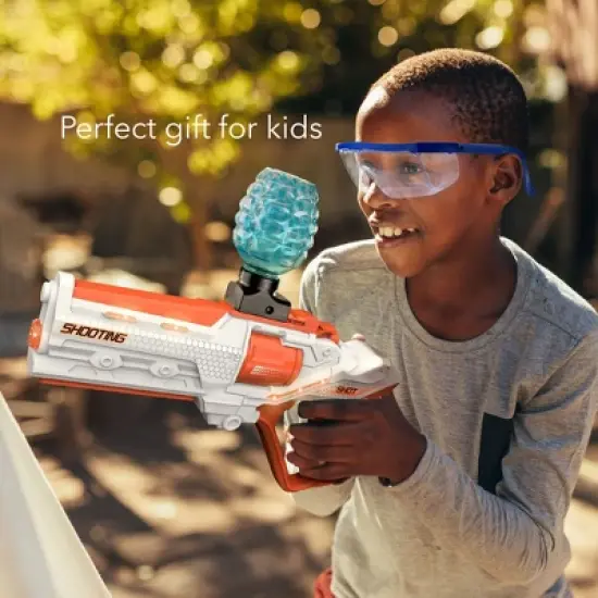 HOM Electric Gel Blaster Toy - Advanced High-Capacity Magazine, Rapid-Fire Automatic Splatter Ball Blaster for Ages 14+ image {6}