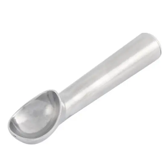 Unique Bargains Household Aluminum Non-Stick Bowl Head Ice Cream Scoop Silver Tone 1 Pc image {4}