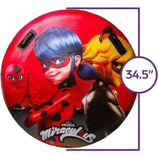 Mighty Mojo Miraculous Ladybug Pool Float Tube 30" image {1}