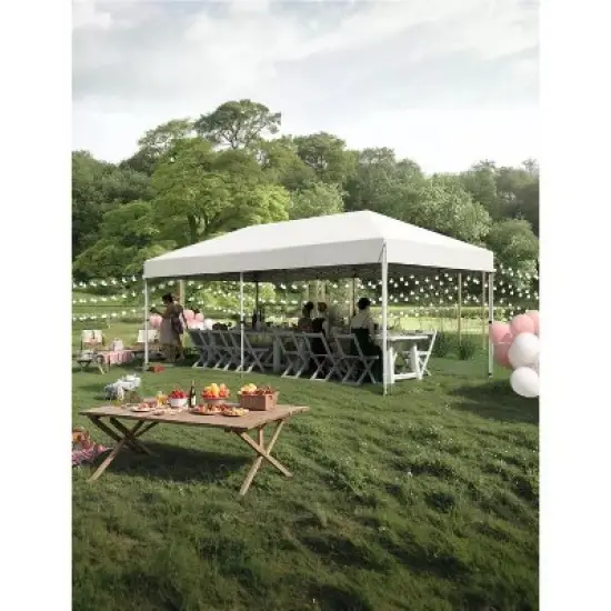 10'x20' Pop Up Canopy Tent, Easy to Set Up and Take Down, Waterproof UV Outdoor Events for Farmer Market, Party, Event, Patio image {9}