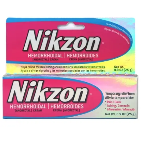 Nikzon Hemorrhoidal Cream - 0.9oz image {1}