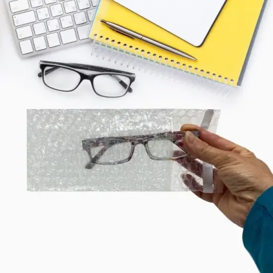 UOFFICE 550 Bubble Out Bags 4" x 7.5" Self-Sealing Envelopes image {8}