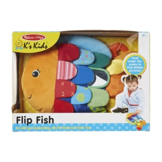 Melissa & Doug Flip Fish Soft Baby Toy image {3}