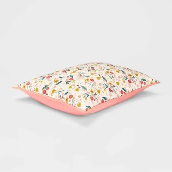Floral Cotton Reversible Kids' Sham - Pillowfort&trade; image {2}