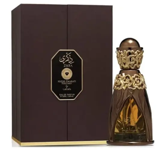 Niche Emarati Zikra By Lattafa Eau De Parfum Spray (Unisex) 3.4 Oz For Women image {1}