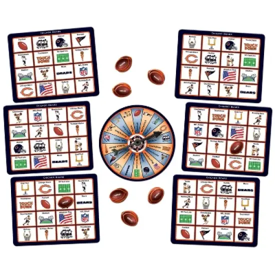 MasterPieces Officially Licensed NFL - Chicago Bears Bingo Game image {2}
