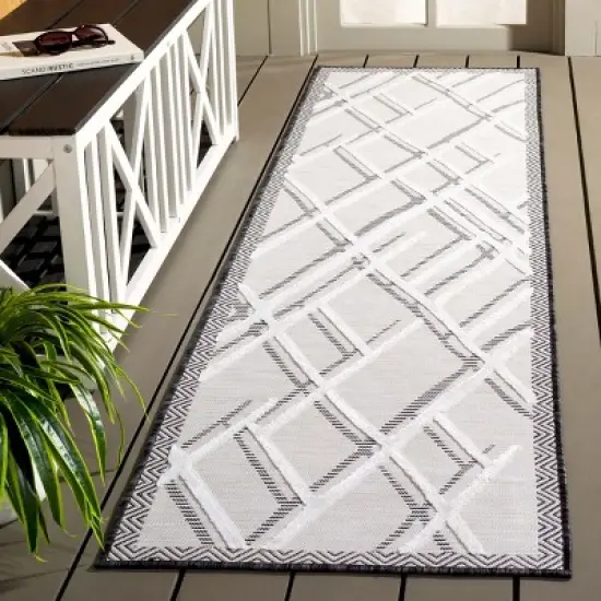 Cabana CBN416 Power Loomed UV Resistant Indoor/Outdoor Rugs - Safavieh image {1}