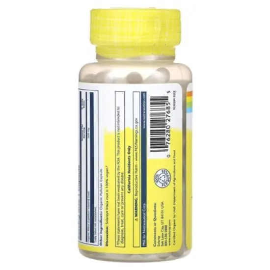 SOLARAY Maca Root 500 mg | Healthy Balance, Energy, Vitality & Libido Support | 100 VegCaps image {2}