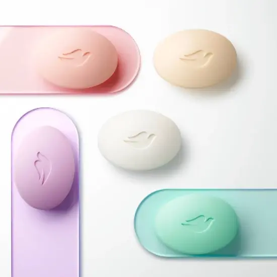 Dove Beauty Sensitive Skin Moisturizing Unscented Beauty Bar Soap image {5}