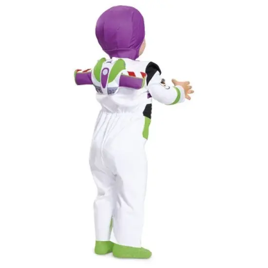 Baby Disney Toy Story Buzz Lightyear Deluxe Halloween Costume Jumpsuit image {1}