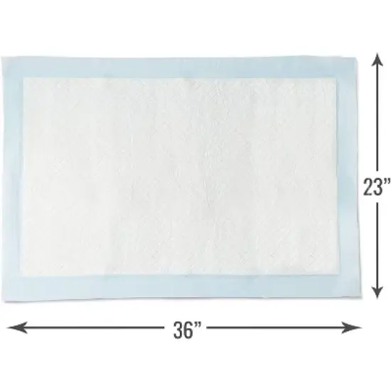 DMI Disposable Incontinence Underpads, 30x36 Bed & Furniture Pads, 100 Count, FSA/HSA Eligible image {3}