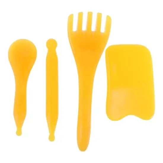 Unique Bargains Durable Gua Sha Facial Massage Beauty Tool 1 Set image {5}