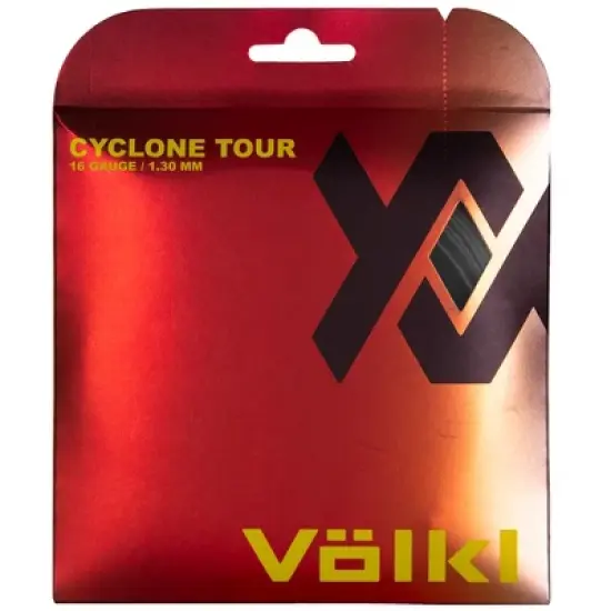 VOLKL Cyclone Tour | Tennis Racquet String | Spin & Control | Ten-sided co-polymer. image {1}