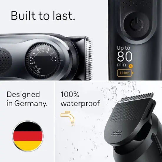 Braun All-In-One Style Kit Series-5 AiO5470 Rechargeable 9-in-1 Body Beard & Hair Trimmer image {5}