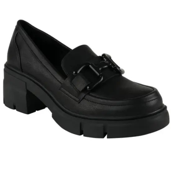 GC Shoes Caesar Heeled Platform Loafers image {5}