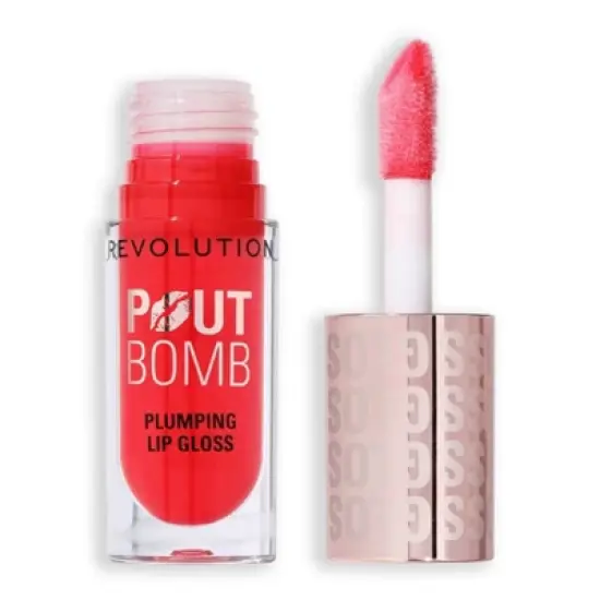 Makeup Revolution Pout Bomb Plumping Gloss - 0.15 fl oz image {14}