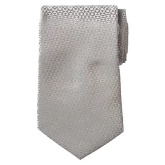 KS Signature by KingSize Men's Big & Tall  Extra Long Classic Textured Tie Necktie image {9}